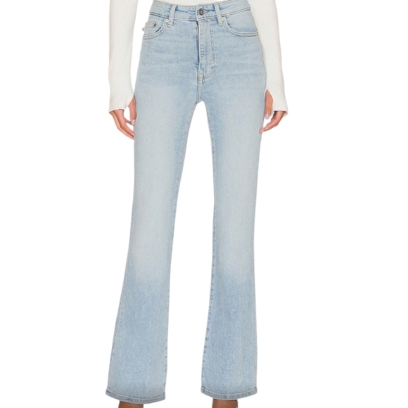 Lovers & Friends Jeans 29 Blue Greyson Ultra High Rise Slim Boot Cypress - Picture 1 of 13